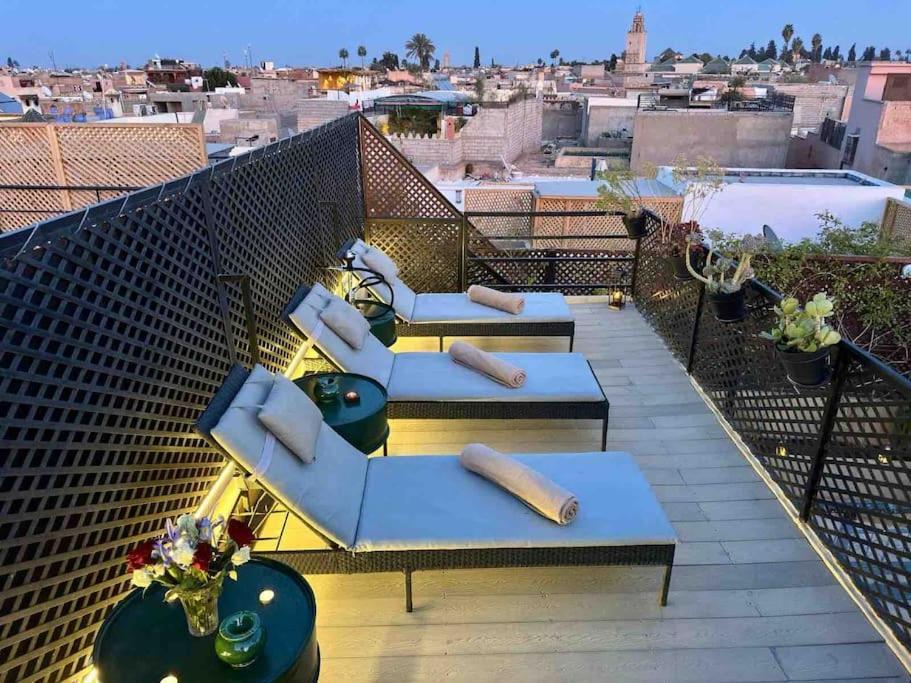 Riad Art De Vivre Avec Jacuzzi مراكش المظهر الخارجي الصورة